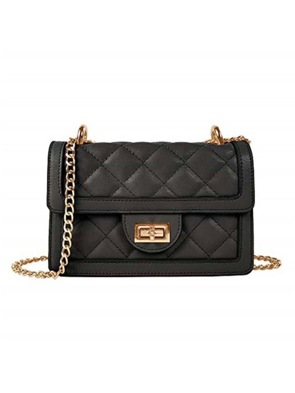 Small Quilted Crossbody Bag, Trendy Designer Mini Shoulder Bag